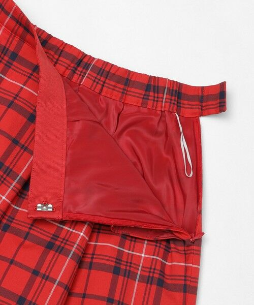MACKINTOSH LONDON / マッキントッシュ ロンドン  ロング・マキシ丈スカート | コットンチェックタックスカート | 詳細7