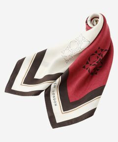 MACKINTOSH LONDON / マッキントッシュ ロンドン  マフラー・ショール・スヌード・ストール | 【婦人画報10月号掲載】アンドリューモチーフスクエアスカーフ