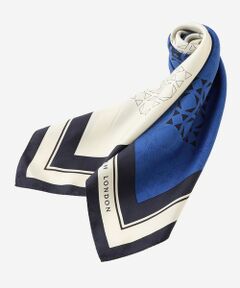 MACKINTOSH LONDON / マッキントッシュ ロンドン  マフラー・ショール・スヌード・ストール | 【婦人画報10月号掲載】アンドリューモチーフスクエアスカーフ