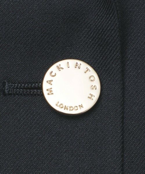 MACKINTOSH LONDON / マッキントッシュ ロンドン ノーカラージャケット | スムースサキソニーダブルブレストジャケット | 詳細9