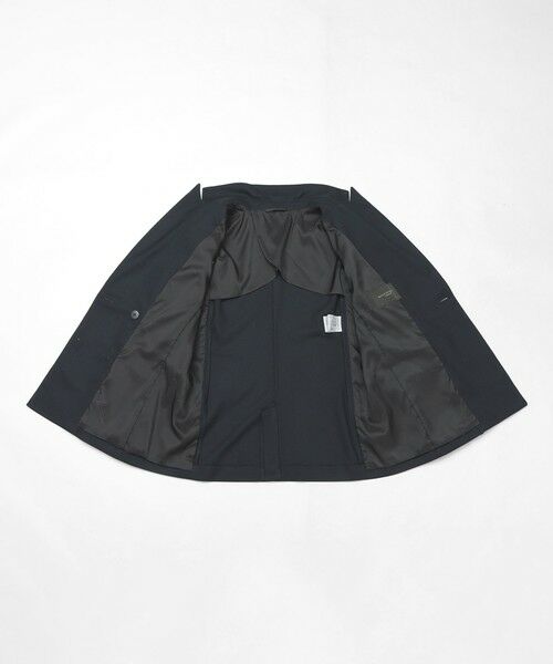 MACKINTOSH LONDON / マッキントッシュ ロンドン ノーカラージャケット | スムースサキソニーダブルブレストジャケット | 詳細10