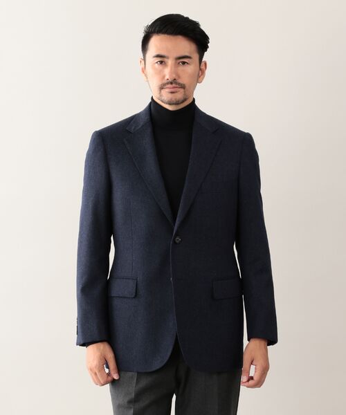 MACKINTOSH LONDON(MENS) / マッキントッシュ ロンドン 　メンズ その他アウター | 【OX BRIDGE】カシミヤツイル無地ジャケット | 詳細4