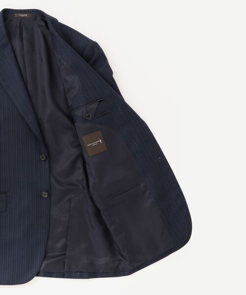 MACKINTOSH LONDON(MENS) / マッキントッシュ ロンドン 　メンズ セットアップ | 【OX BRIDGE】 Loro Piana soft touchストライプスーツ | 詳細7