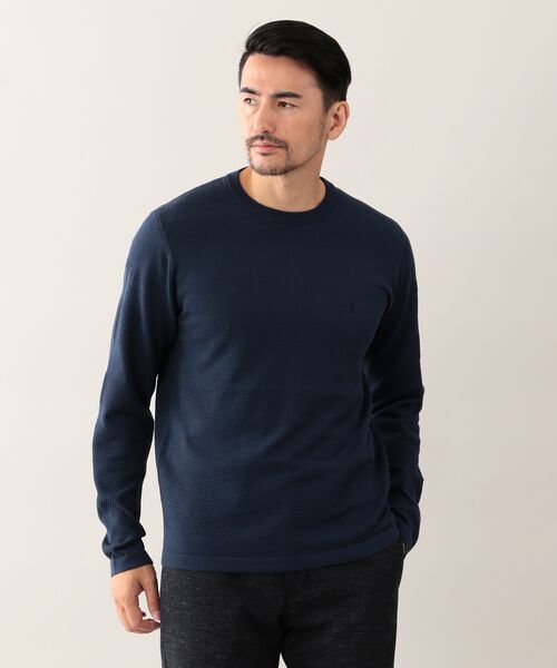 セール 12ゲージ タックジャガード ボーダーニット ニット セーター Mackintosh London Mens マッキントッシュ ロンドン メンズ ファッション通販 タカシマヤファッションスクエア