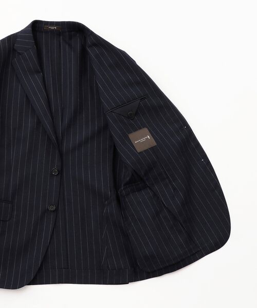 MACKINTOSH LONDON(MENS) / マッキントッシュ ロンドン 　メンズ セットアップ | 【NEW BRIDGE】【FOX BROTHERS】チョークストライプスーツ | 詳細8