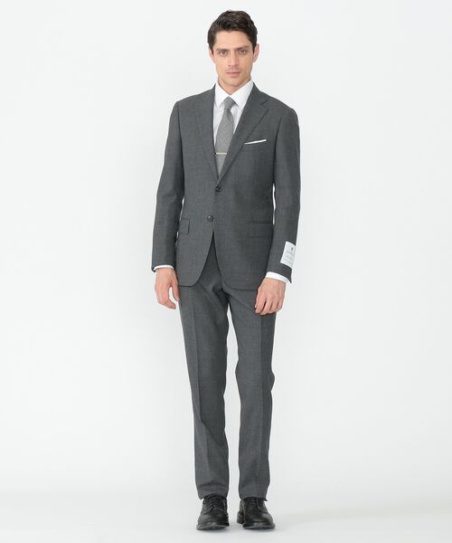 MACKINTOSH LONDON(MENS) / マッキントッシュ ロンドン 　メンズ セットアップ | 【NEW BRIDGE】DORMEUIL TONIK WOOLトロピカル無地スーツ | 詳細13