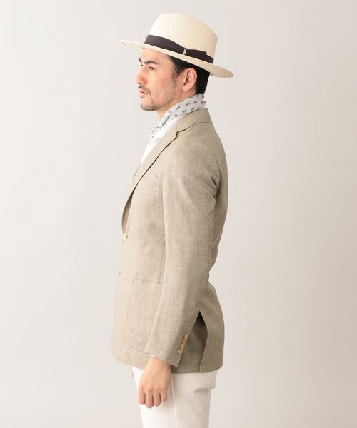 MACKINTOSH LONDON(MENS) / マッキントッシュ ロンドン 　メンズ テーラードジャケット | 【NEW BRIDGE】3者混ポプリンジャケット | 詳細4