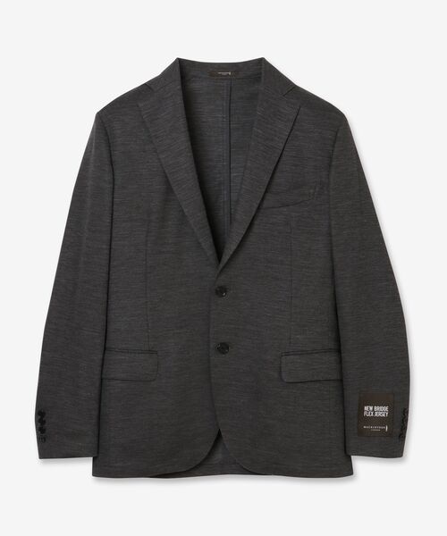 セール New Bridge Flex Jersey バランサージャケット ノーカラージャケット Mackintosh London Mens マッキントッシュ ロンドン メンズ ファッション通販 タカシマヤファッションスクエア