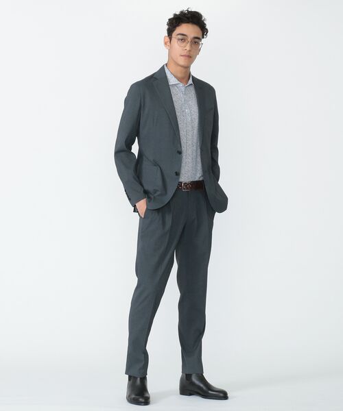 MACKINTOSH LONDON(MENS) / マッキントッシュ ロンドン 　メンズ テーラードジャケット | 【NEW BRIDGE】デニムライクフレックスJK | 詳細10