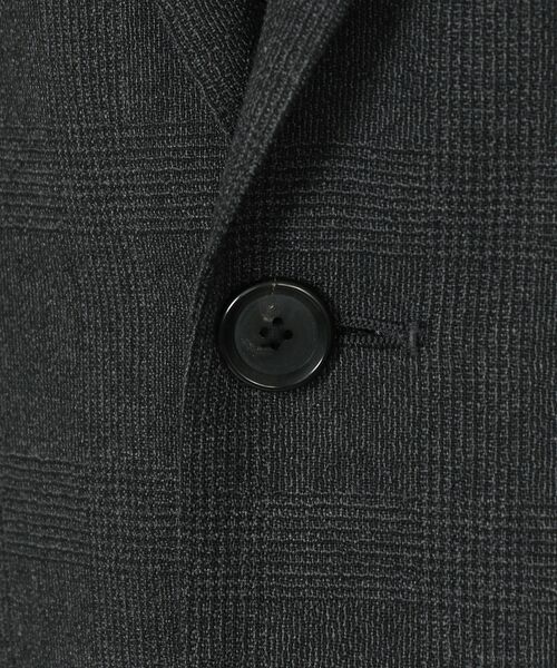 MACKINTOSH LONDON(MENS) / マッキントッシュ ロンドン 　メンズ テーラードジャケット | 【NEW BRIDGE】WEATHER WORSTED WOOLグレンチェックセットアップジャケット | 詳細7