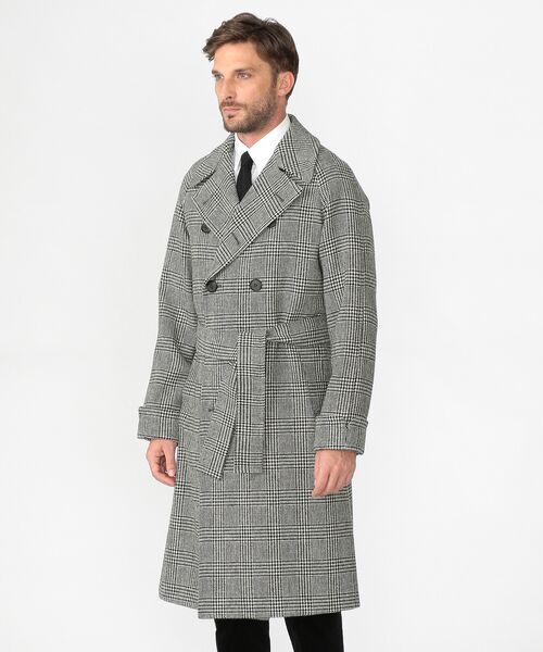 セール Fox Brothers グレンチェックラップベルテッドコート その他アウター Mackintosh London Mens マッキントッシュ ロンドン メンズ ファッション通販 タカシマヤファッションスクエア