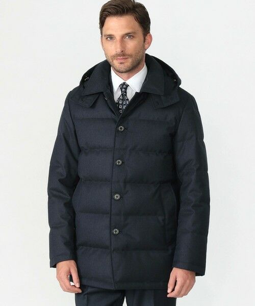 セール Elington ウールラミネートダウンアウター ダウンジャケット ベスト Mackintosh London Mens マッキントッシュ ロンドン メンズ ファッション通販 タカシマヤファッションスクエア