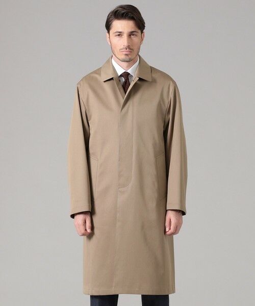 ギャバジン オーバーサイズ ステンカラー コート