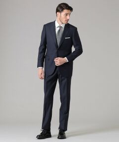 【OX BRIDGE】 【Loro Piana】 カラードストライプスーツ