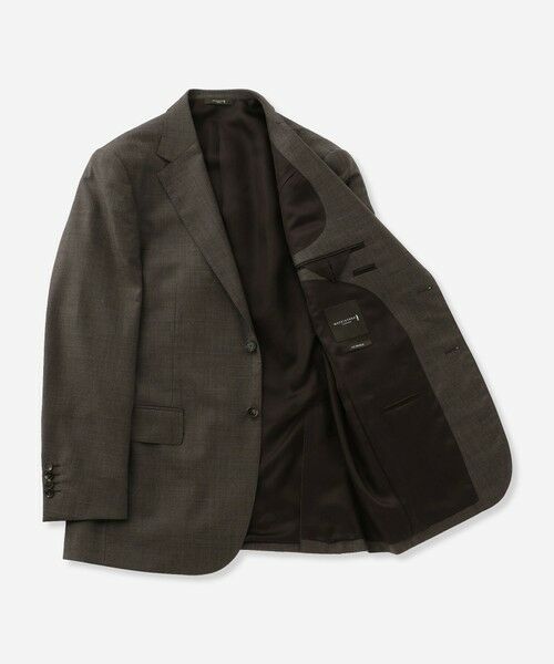 MACKINTOSH LONDON(MENS) / マッキントッシュ ロンドン 　メンズ セットアップ | 【Loro Piana/ロロ・ピアーナ】【OX BRIDGE】ブラウンシャークスキンスーツ | 詳細8