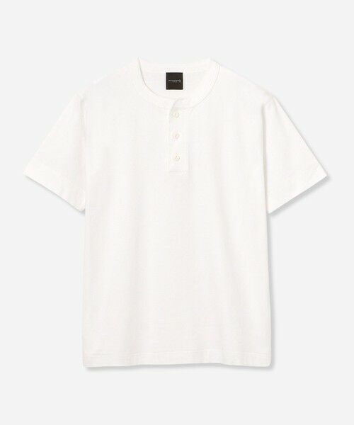 MACKINTOSH LONDON(MENS) / マッキントッシュ ロンドン 　メンズ Tシャツ | 【Healthknit】コラボヘンリーネックTシャツ | 詳細13