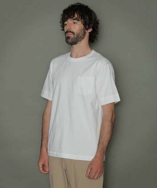 MACKINTOSH LONDON(MENS) / マッキントッシュ ロンドン 　メンズ Tシャツ | 【Healthknit】コラボポケットTシャツ | 詳細2