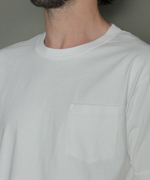MACKINTOSH LONDON(MENS) / マッキントッシュ ロンドン 　メンズ Tシャツ | 【Healthknit】コラボポケットTシャツ | 詳細5