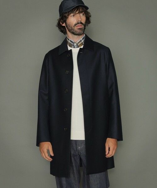 新品】MACKINTOSH×Loro Piana ウールステンカラーコート-