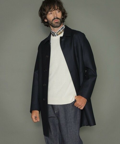 【DUNKELD ML】【Loro Piana/ロロ・ピアーナ】Favolaウールステンカラーコート