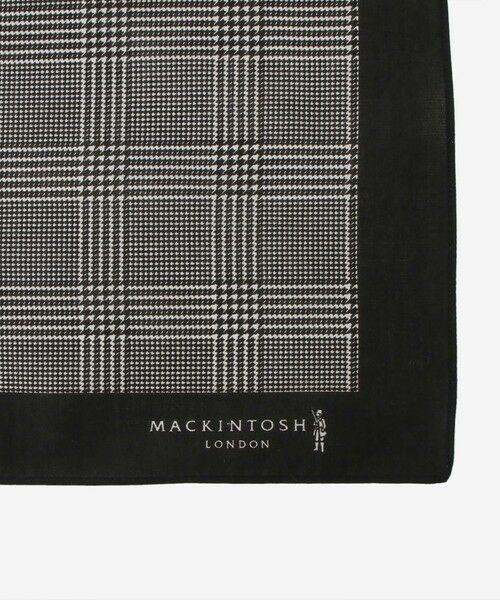 MACKINTOSH LONDON(MENS) / マッキントッシュ ロンドン 　メンズ ハンカチ | グレンチェックプリントハンカチ | 詳細2