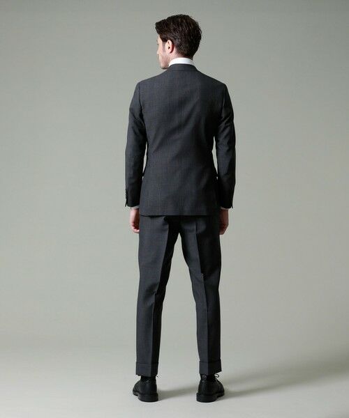 MACKINTOSH LONDON(MENS) / マッキントッシュ ロンドン 　メンズ セットアップ | 【NEW BRIDGE】【DORMEUIL/ドーメル】【別注】SUPER LITE TONIKグレンチェックススーツ | 詳細4