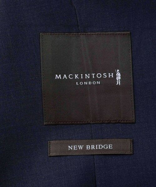 MACKINTOSH LONDON(MENS) / マッキントッシュ ロンドン 　メンズ セットアップ | 【NEW BRIDGE】【CERRUTI/チェルッティ】【別注】I-TRAVEL無地スーツ | 詳細17