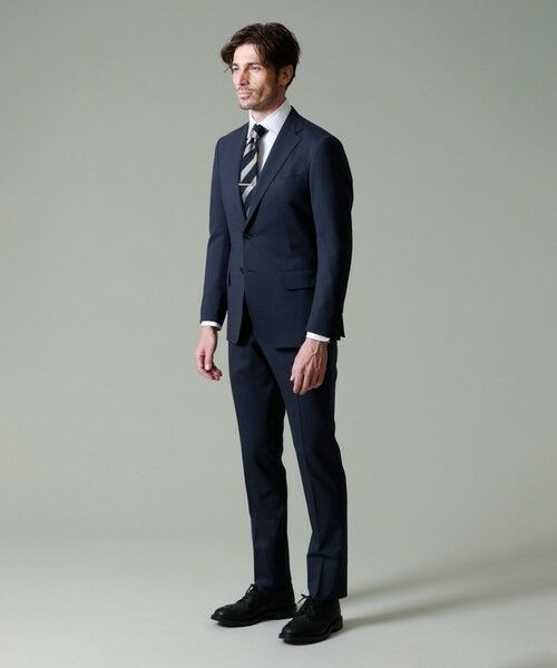 MACKINTOSH LONDON(MENS) / マッキントッシュ ロンドン 　メンズ セットアップ | 【NEW BRIDGE】【CERRUTI/チェルッティ】【別注】I-TRAVEL無地スーツ | 詳細5