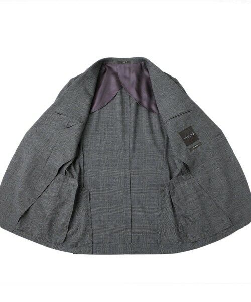 MACKINTOSH LONDON(MENS) / マッキントッシュ ロンドン 　メンズ セットアップ | 【NEW BRIDGE】【CERRUTI/チェルッティ】【別注】I-TRAVELグレンチェックスーツ | 詳細16