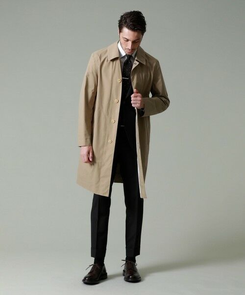 MACKINTOSH LONDON(MENS) / マッキントッシュ ロンドン 　メンズ ステンカラーコート | 【MACKINTOSH】【DUNKELD】テクニカルステンカラーコート | 詳細4