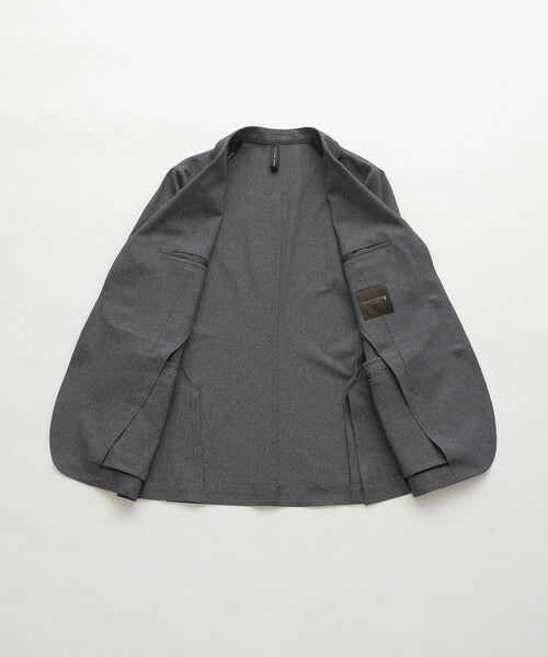 MACKINTOSH LONDON(MENS) / マッキントッシュ ロンドン 　メンズ ノーカラージャケット | 【NEW BRIDGE】ドットエアー×プライムフレックスセットアップジャケット | 詳細15