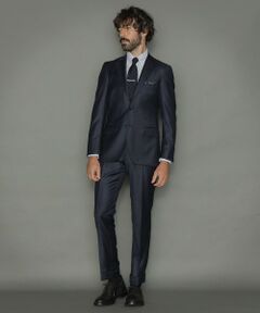 【NEW BRIDGE】【Loro Piana/ロロ・ピアーナ】メランジグレンチェックスーツ