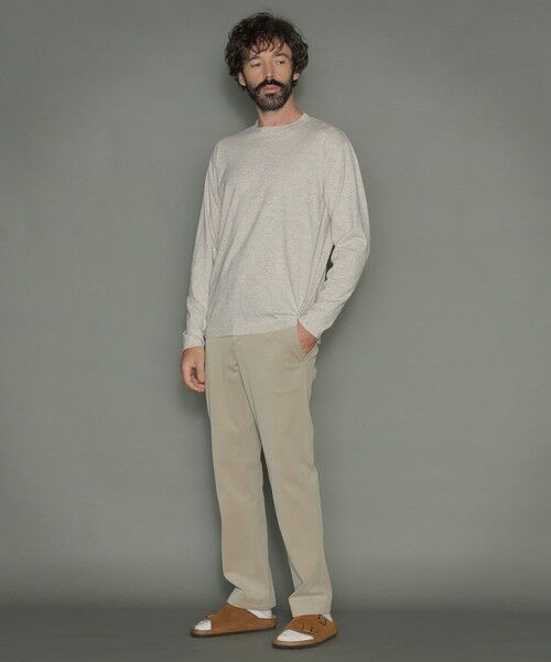 MACKINTOSH LONDON(MENS) / マッキントッシュ ロンドン 　メンズ カットソー | 【YAK COTTON JERSEY】ロングスリーブクルーネックシャツ | 詳細1