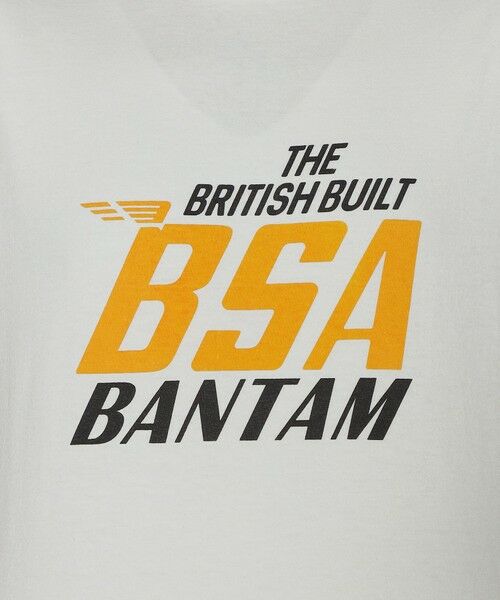 MACKINTOSH LONDON(MENS) / マッキントッシュ ロンドン 　メンズ カットソー | 【BSA】BANTAMプリントTシャツ | 詳細9