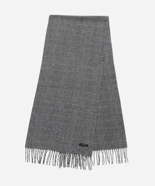 MACKINTOSH LONDON(MENS) / マッキントッシュ ロンドン 　メンズ マフラー・ショール・スヌード・ストール | カシミヤグレンチェックマフラー | 詳細3