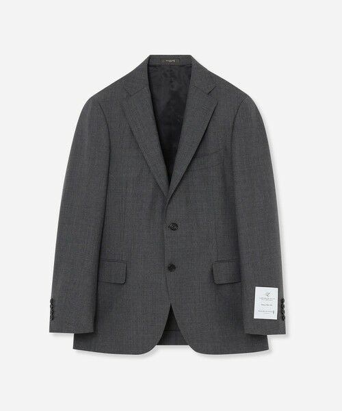 MACKINTOSH LONDON(MENS) / マッキントッシュ ロンドン 　メンズ セットアップ | 【NEW BRIDGE】【LASSIERE MILLS/ラッシャーミルズ】プレインウィーブ無地スーツ | 詳細1