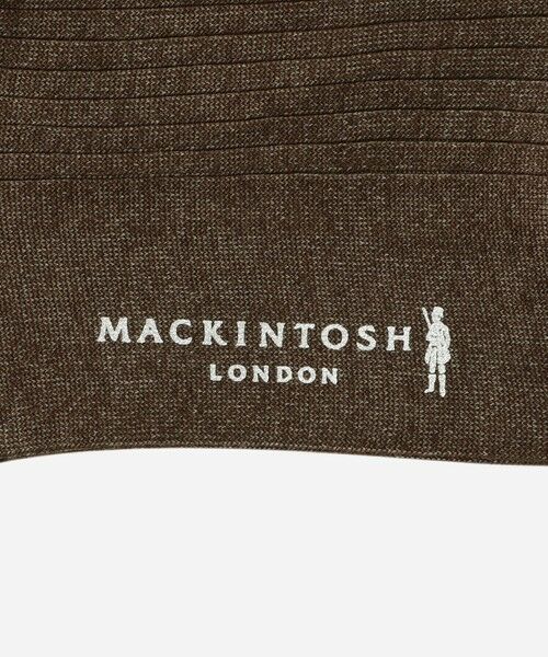 MACKINTOSH LONDON(MENS) / マッキントッシュ ロンドン 　メンズ その他インナー・ルームウェア | 無地リブソックス | 詳細3