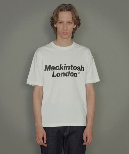 MACKINTOSH LONDON(MENS) / マッキントッシュ ロンドン 　メンズ カットソー | ロゴプリントTシャツ | 詳細7