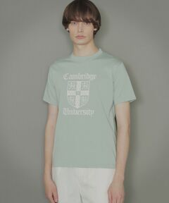 【Cambridge University】ロゴプリントTシャツ