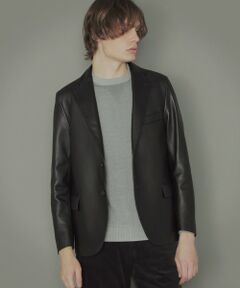 【Weather proofed Leatherwear】レザーシングルジャケット