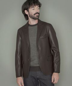 【Weather proofed Leatherwear】レザーシングルジャケット