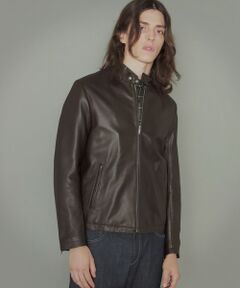 【Weather proofed Leatherwear】レザーシングルライダース