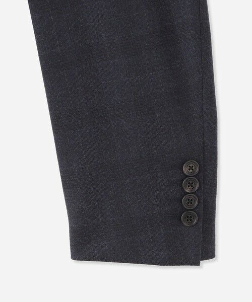 MACKINTOSH LONDON(MENS) / マッキントッシュ ロンドン 　メンズ セットアップ | 【NEW BRIDGE】【VITALE BARBERIS CANONICO/ヴィターレ・バルベリス・カノニコ】ムリネフランネルグレンチェックスーツ | 詳細4