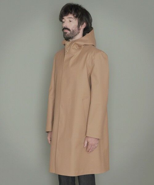 MACKINTOSH】【DUNKELD HOOD】ゴム引きウールフーデッドコート