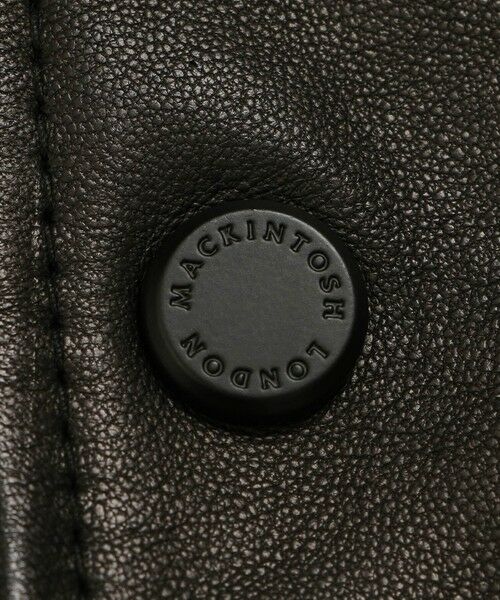 MACKINTOSH LONDON(MENS) / マッキントッシュ ロンドン メンズ ブルゾン | 【Weather proofed Leatherwear】レザーアワードジャケット | 詳細8