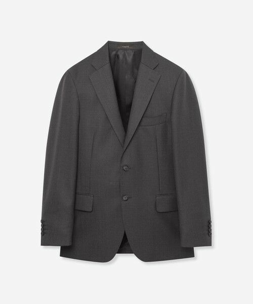 MACKINTOSH LONDON(MENS) / マッキントッシュ ロンドン 　メンズ セットアップ | 【NEW BRIDGE】【VITALE BARBERIS CANONICO/ヴィターレ・バルベリス・カノニコ】シャークスキンスーツ | 詳細1