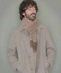 MACKINTOSH LONDON(MENS) / マッキントッシュ ロンドン 　メンズ マフラー・ショール・スヌード・ストール | ベビーカシミヤアンドリュー柄マフラー