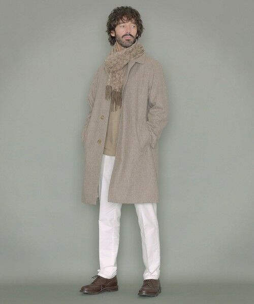 MACKINTOSH LONDON(MENS) / マッキントッシュ ロンドン 　メンズ その他アウター | 【DUNFORD】【Bottoli/ボットーリ】ウールギャバジンステンカラーコート | 詳細1