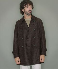 MACKINTOSH LONDON(MENS) / マッキントッシュ ロンドン 　メンズ その他アウター | 【FLEX JERSEY】ツイードダブルブレステッドコート