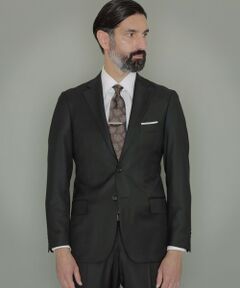 【NEW BRIDGE】【VITALE BARBERIS CANONICO/ヴィターレ・バルベリス・カノニコ】ツイル無地スーツ